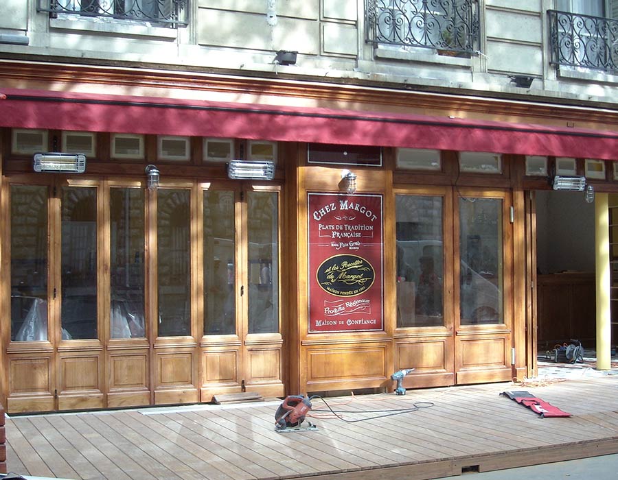 La Guéronnière Renovation Facade Boutique Bois Paris Img7 4